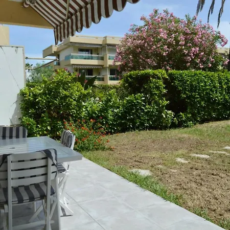 T2 Avec Jardin, Piscine Et Parking Prive A 10 Min De La Plage - Antibes - Fr-1-252-109 주앙레핑
