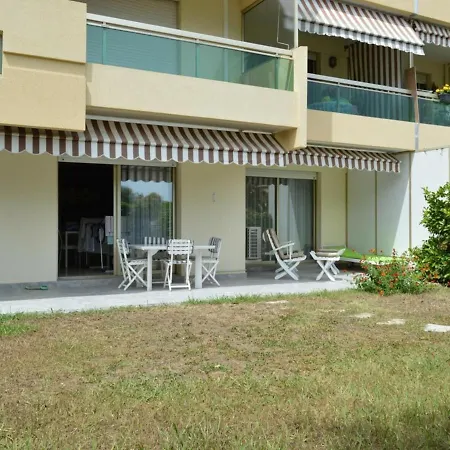 T2 Avec Jardin, Piscine Et Parking Prive A 10 Min De La Plage - Antibes - Fr-1-252-109 아파트 *